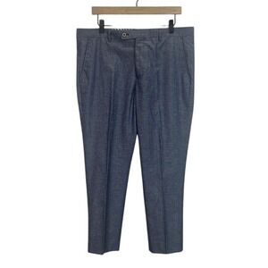 Paisley‎ & Gray Slim Fit Men's Dress Pants W34 L32 Navy Blue